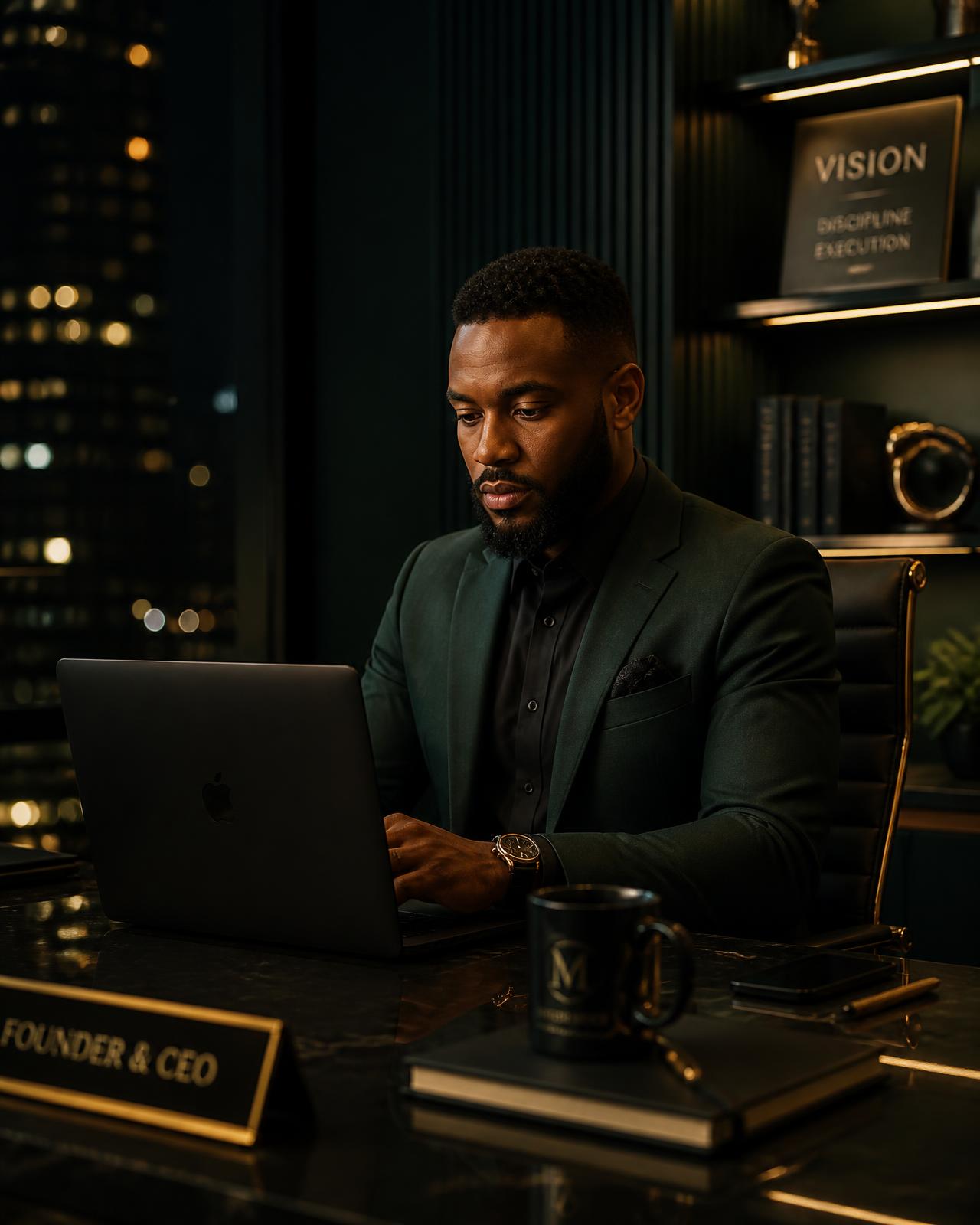 Founder building an AI-powered financial services business